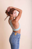 Tattoo Back Mesh Bralettes