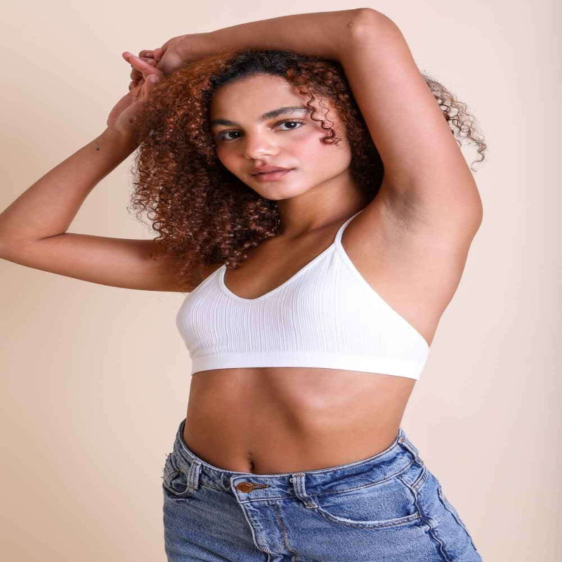 Tattoo Back Mesh Bralettes