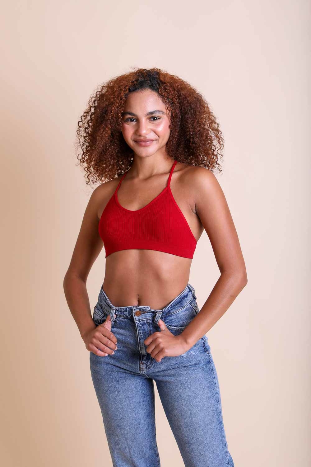 Tattoo Back Mesh Bralettes