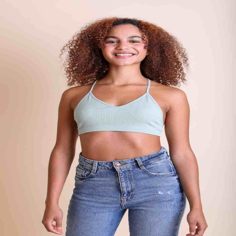 Tattoo Back Mesh Bralettes