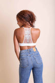 Tattoo Back Mesh Bralettes
