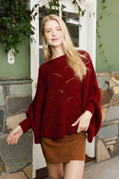 Stylish Winter Poncho
