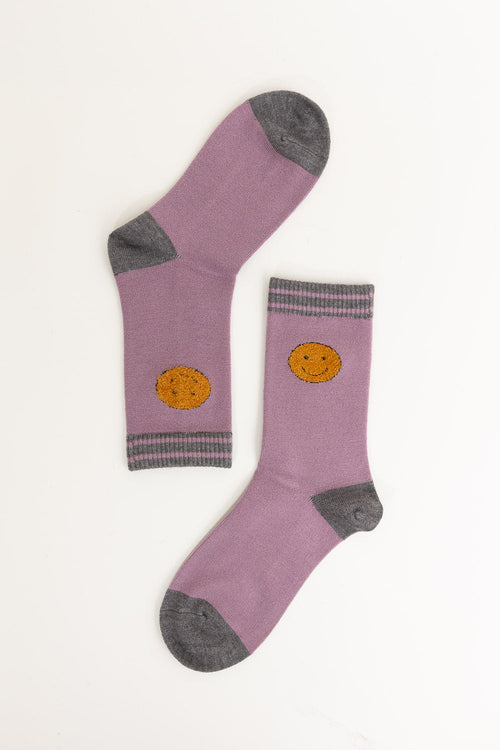 Crew Smiley Socks