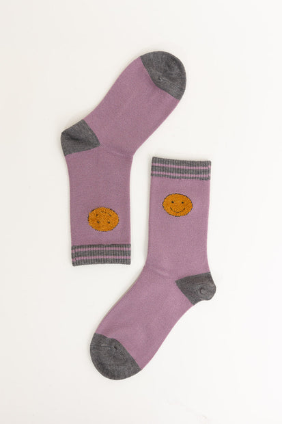 Crew Smiley Socks