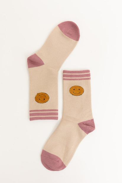 Crew Smiley Socks