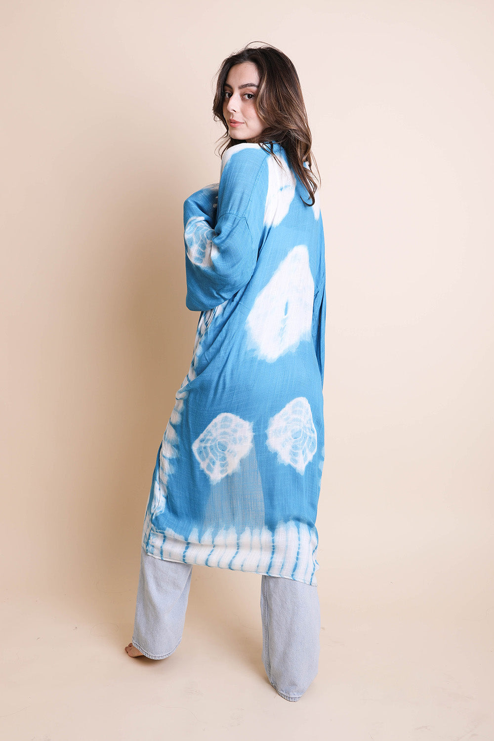 Summer Tie Dye Kimono