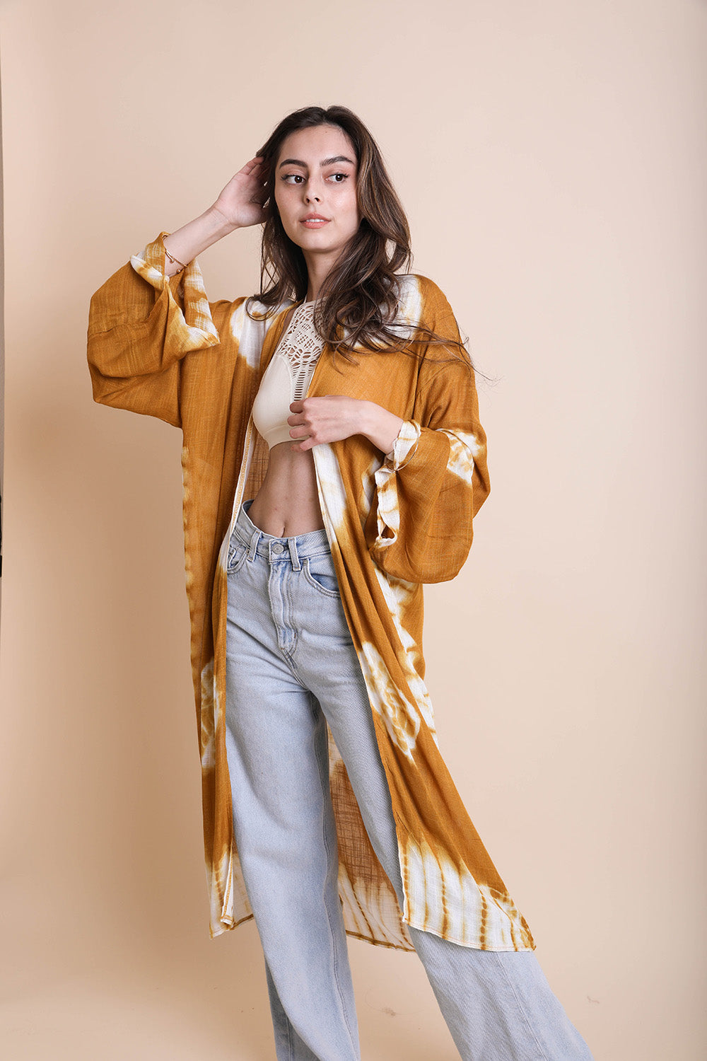 Summer Tie Dye Kimono