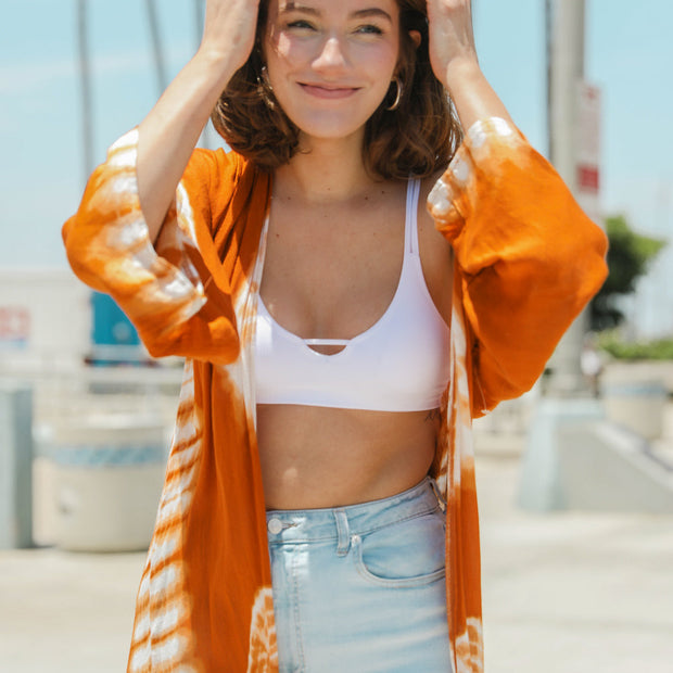 Summer Tie Dye Kimono