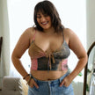 Stylish Women Sheer Mesh Halter Crop Top – Tie Front Summer Bralette