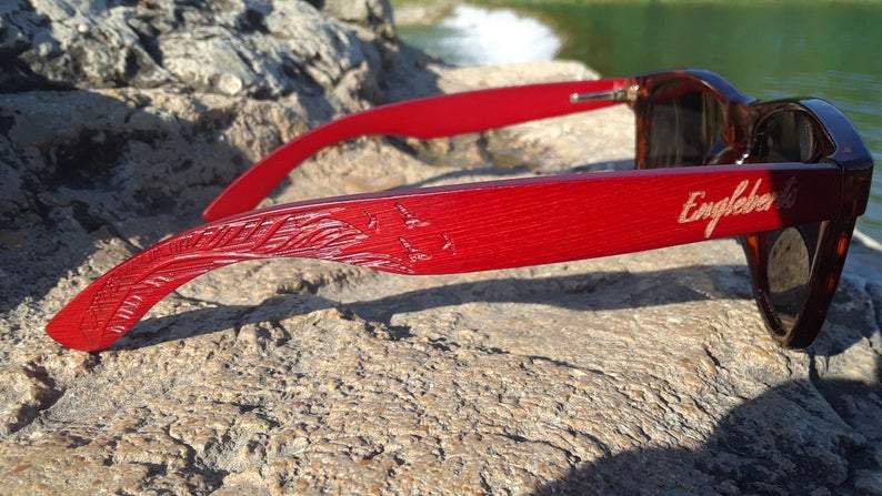 Red Bamboo Sunglasses