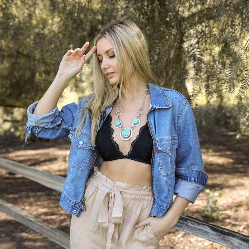 Triangle Lace Bralette