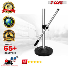 5Core Desktop Mic Stand Universal Desk Microphone Holder Table Top