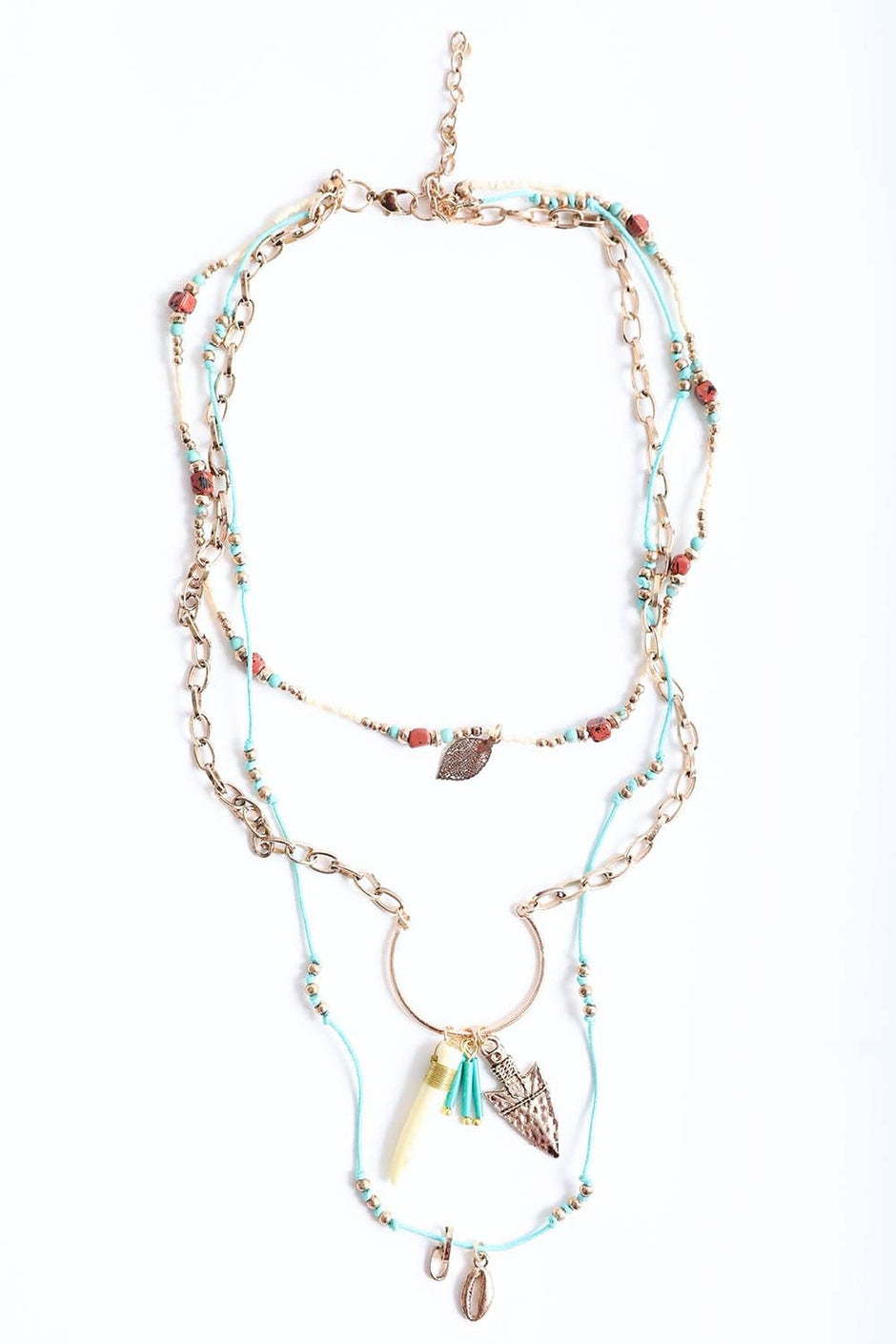 Tusk Arrow Necklace