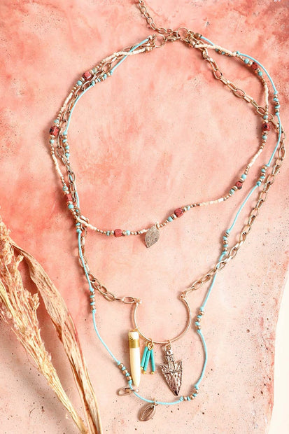 Tusk Arrow Necklace