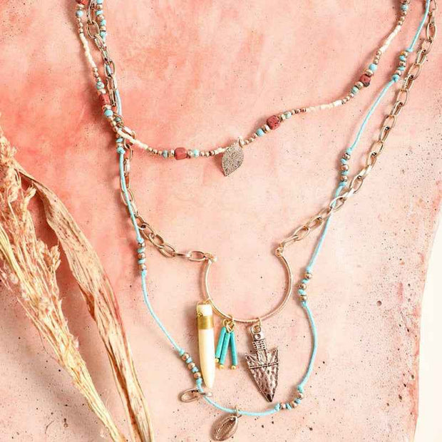 Tusk Arrow Necklace