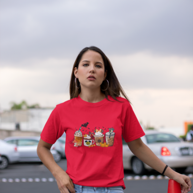 Classic Characters Coffee Tee
