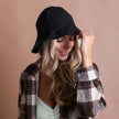 Urban Cotton Bucket Hat – Black – Comfortable & Stylish Sun Hat