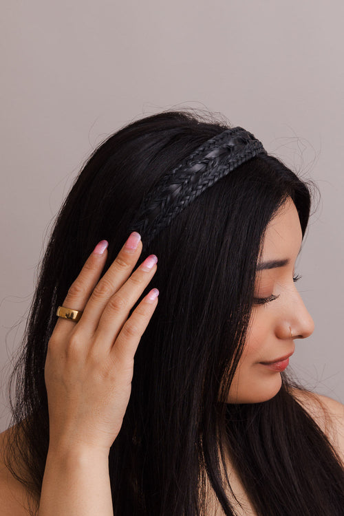Vegan Leather Headbands