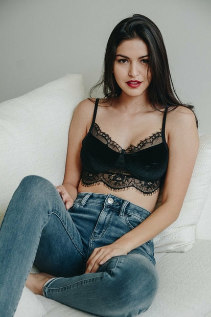 Velvet Lace Cami