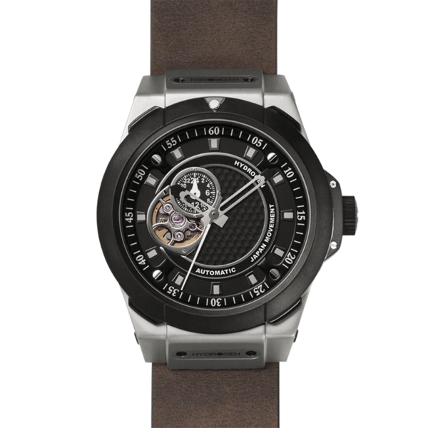 Vento Silver Leather Men's Watch