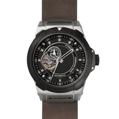 Vento Silver Leather Men's Watch