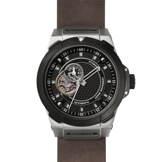 Vento Silver Leather Men's Watch