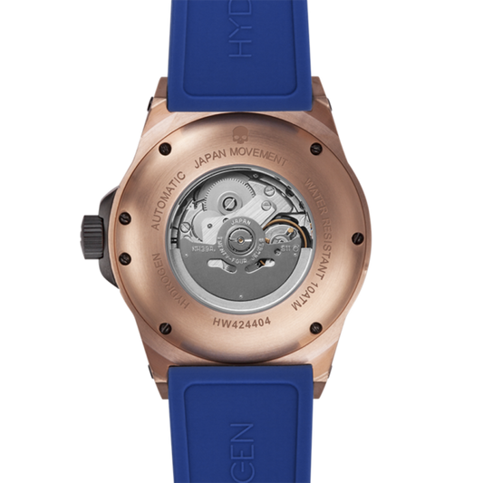 Vento Blue Rose Gold Men's Watch