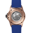 Blue Rose Gold Watch