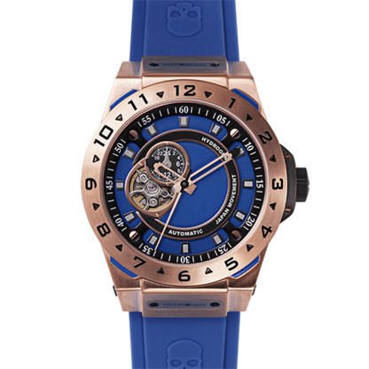 Vento Blue Rose Gold Men's Watch