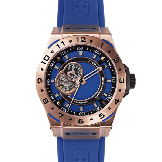 Vento Blue Rose Gold Men's Watch