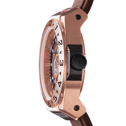 Vento Brown Rose Gold Men's Watch