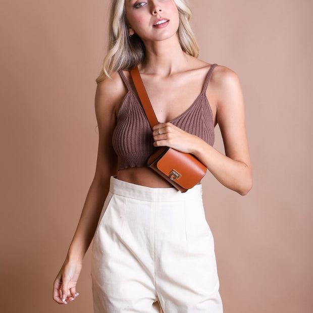 Women Mini Crossbody Bag – Adjustable Strap Compact Shoulder Bag