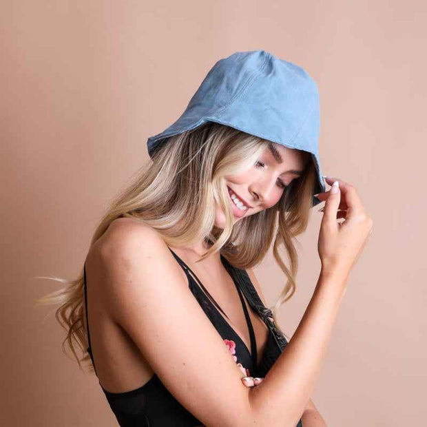 Vibrant Cotton Bucket Hat – Pink – Comfortable & Stylish Summer Hat