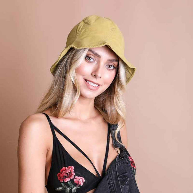 Vibrant Cotton Bucket Hat – Pink – Comfortable & Stylish Summer Hat