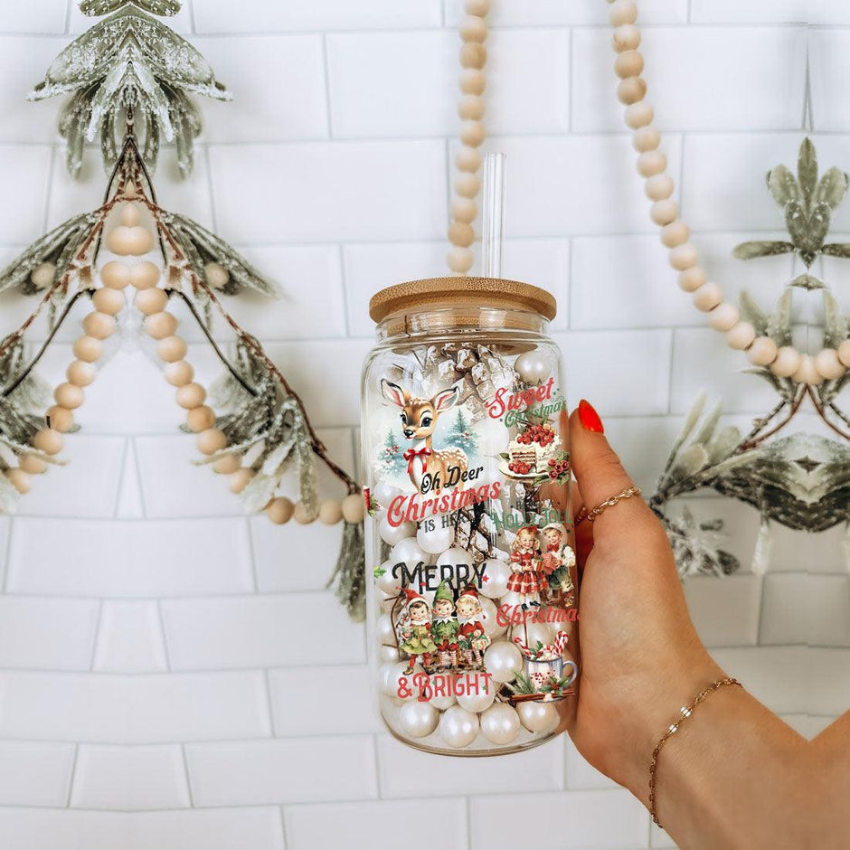 Vintage Christmas Cup