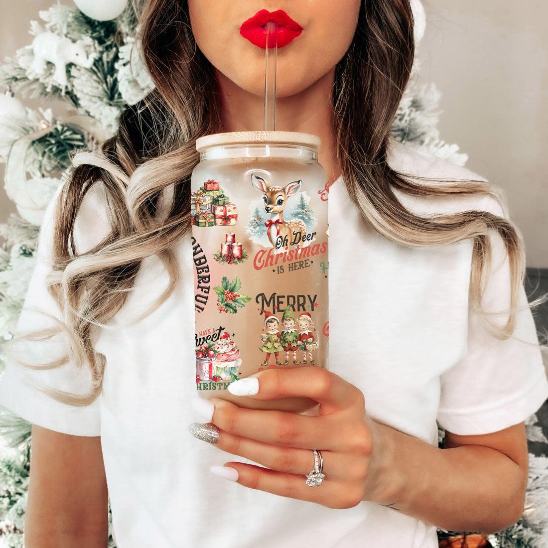 Vintage Christmas Cup