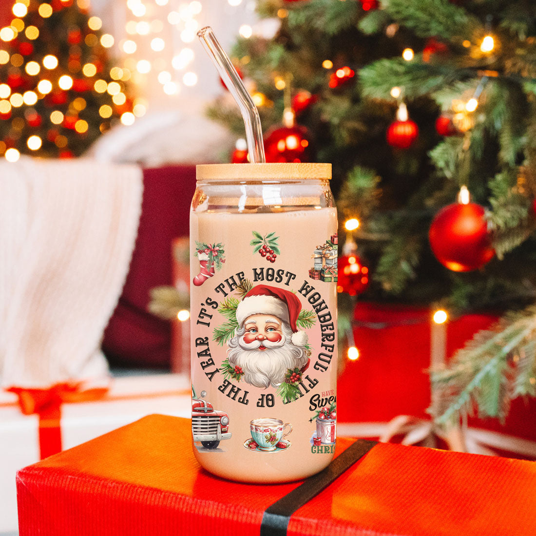 Vintage Christmas Cup