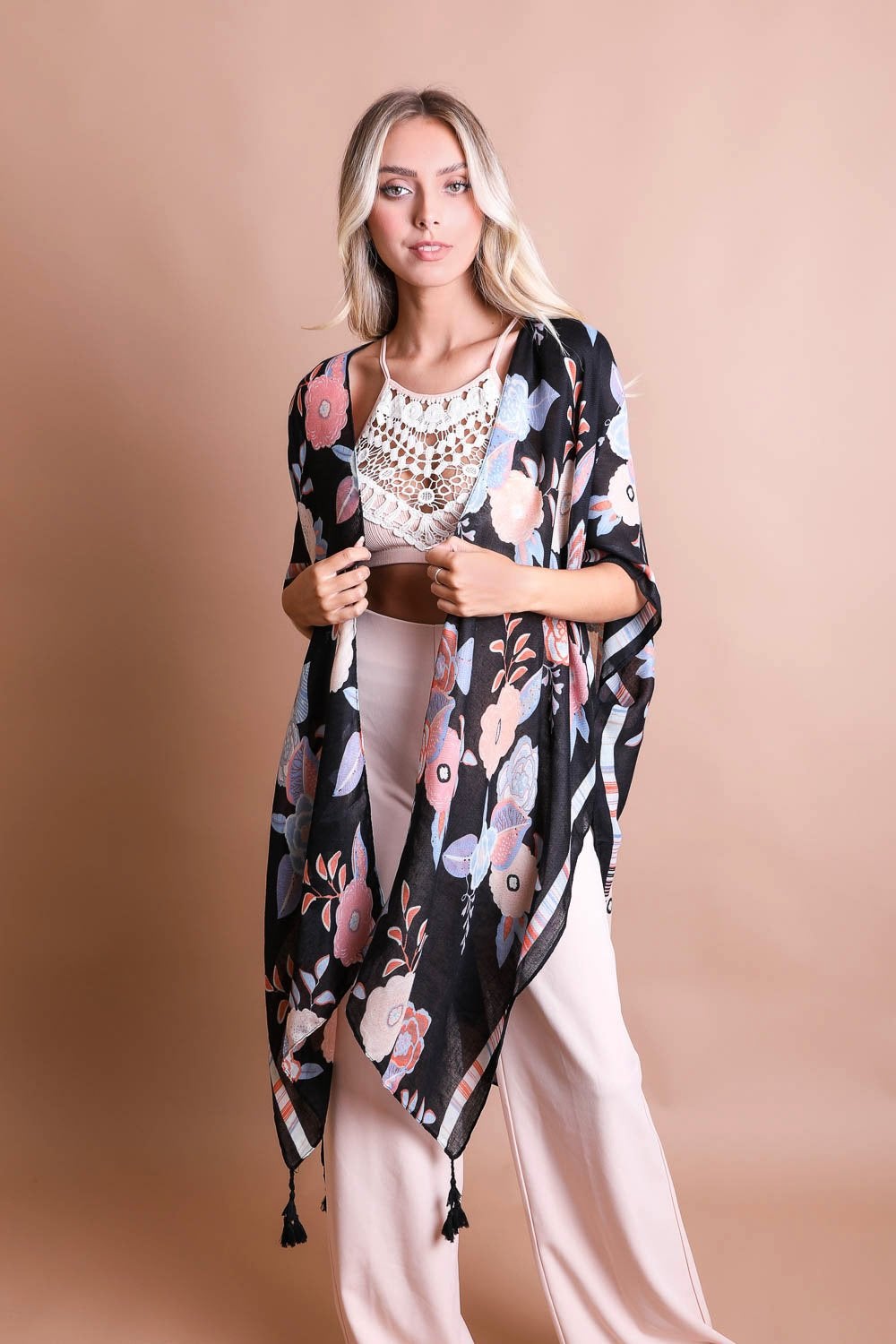 Blooms Fall Kimono