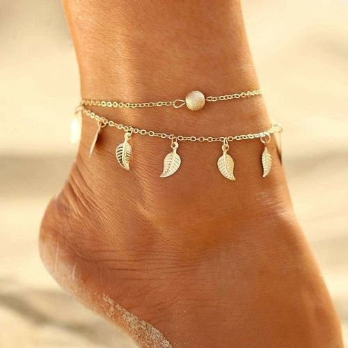 Feather Layer Anklet