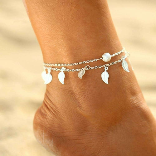Feather Layer Anklet