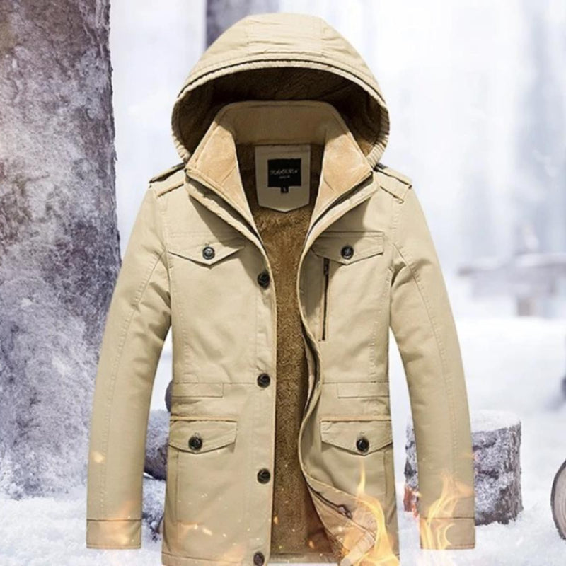 Military Hooded Coat