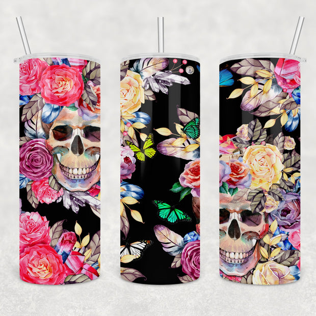 Boho Halloween Tumbler