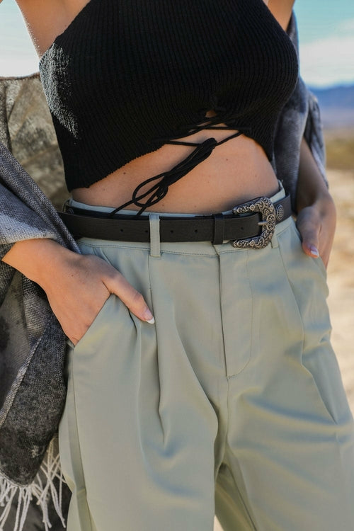 Ceintures de mode de style occidental.