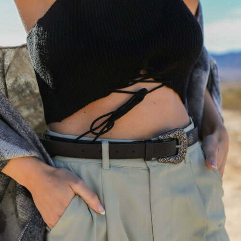 Western Leather Belt