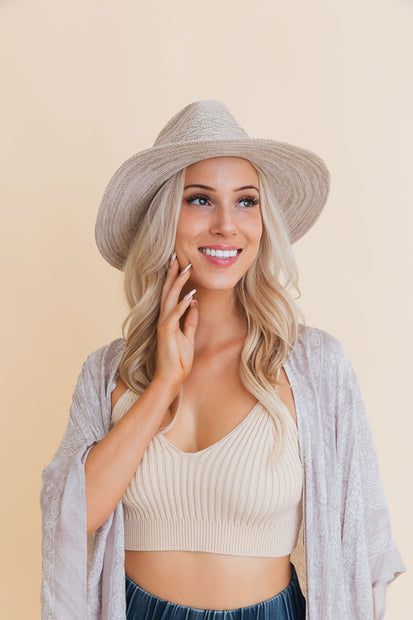 Straw Brim Hat