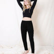 Wide Band Lounge Pants with Relaxed Fit and Soft Fabric Finish