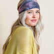 Multicolor Tie Dye Headband Stretch Fabric Hair Band