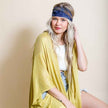Multicolor Tie Dye Headband Stretch Fabric Hair Band