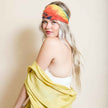 Multicolor Tie Dye Headband Stretch Fabric Hair Band