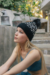 Wild Leopard Knit Beanie